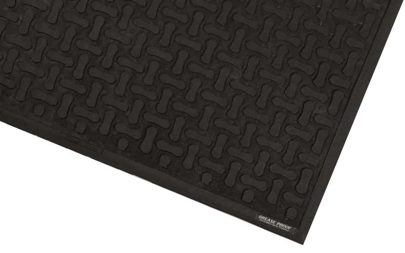 Corner image of the grease proof anti-fatigue mat