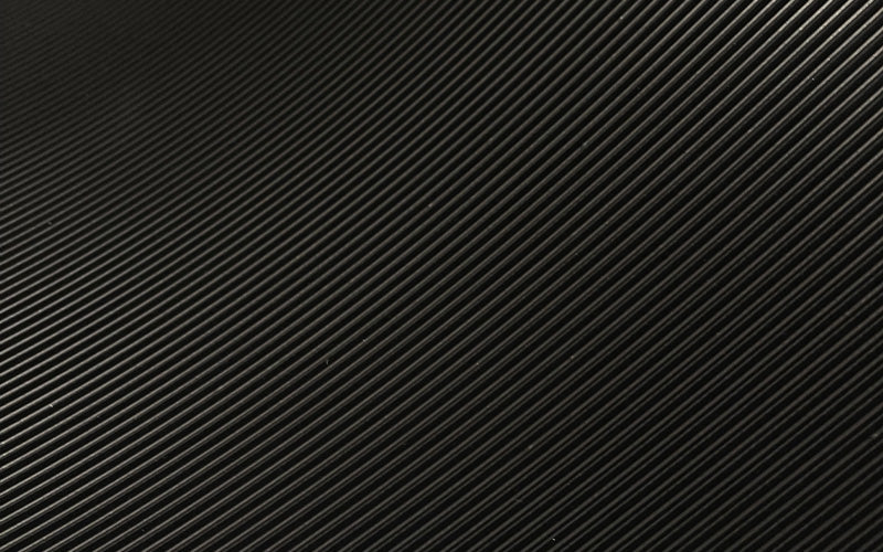 Close up of the ribbed rubber top of the Corrugated Switch Board Matting