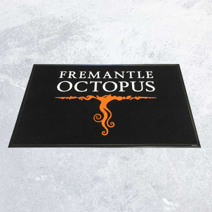 Full product image of polypropylene, black base, Superguard Logo Inlay Mat for business