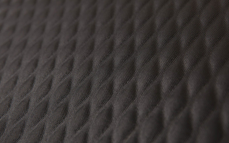 Close up image of the diamond pattern Black Heavy Duty Kneeling Mat