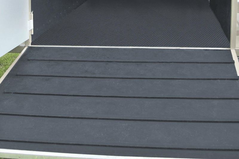 Insitu image of a Ramp Mat being used on a truck
