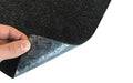 Close up image of SmartGrip Matting Backing that sticks to the floor