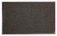 Full product image of charcoal, polypropylene Waterhog Classic Mat made for commercial and residential entrances
