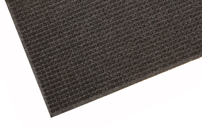 Edging image of Waterhog Fashion Entry Mat in charcoal