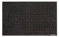 Full product image of the black rubber Comfort Scrape anti-fatigue mat