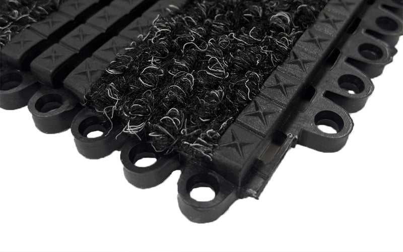 corner image of the thickness of the designer vinyl tile